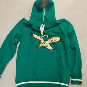 BRAND NEW Mitchel and ness eagles hoodie
